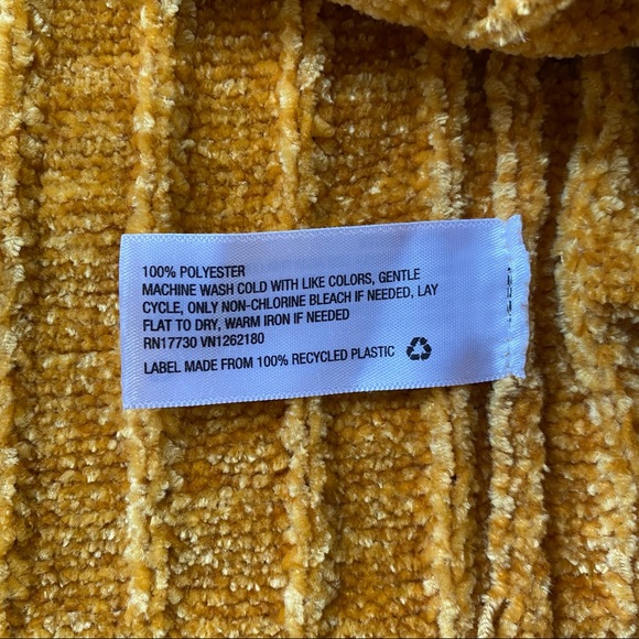 Ava & Viv Chenille Long Sleeve Ribbed Sweater - Picture 6 of 7